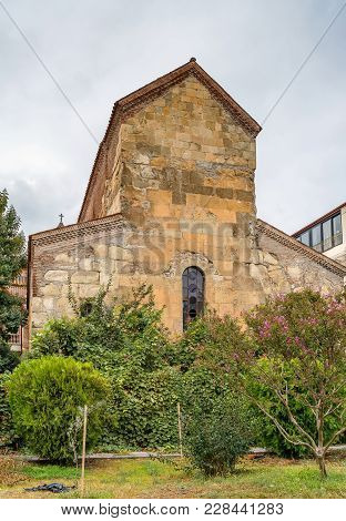 The Anchiskhati Church Or The Church Of The Virgin Mary Is Located In Old Town And Is Considered The