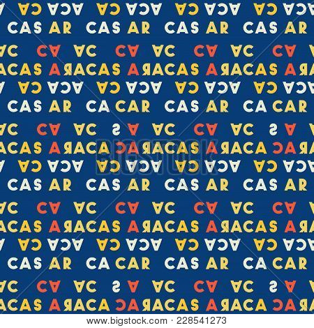 Caracas Creative Pattern. Digital Design For Print, Fabric, Fashion Or Presentation.