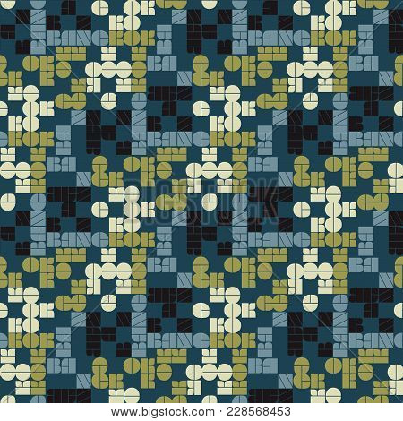 Bangkok Seamless Pattern. Autentic Artistic Design For Background.