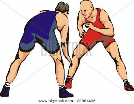 luta wrestling - esportes de contato