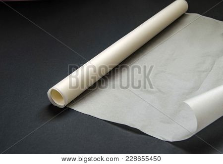 Greaseproof Paper Used In The Kitchen, Greaseproof Paper Images Used For Cooking In The Oven On A Bl