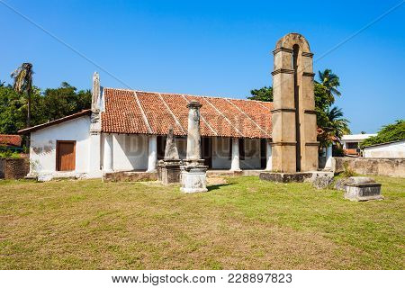 Kalpitiya Dutch Church Is A Catholic Church Located In Kalpitiya, Sri Lanka