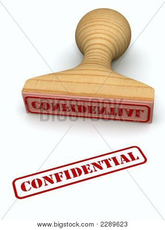 Vertrauliche Stamp