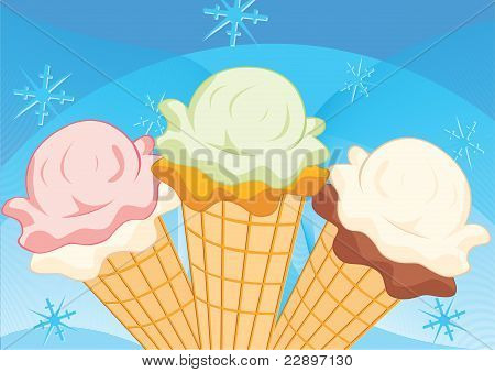 Ice-cream.