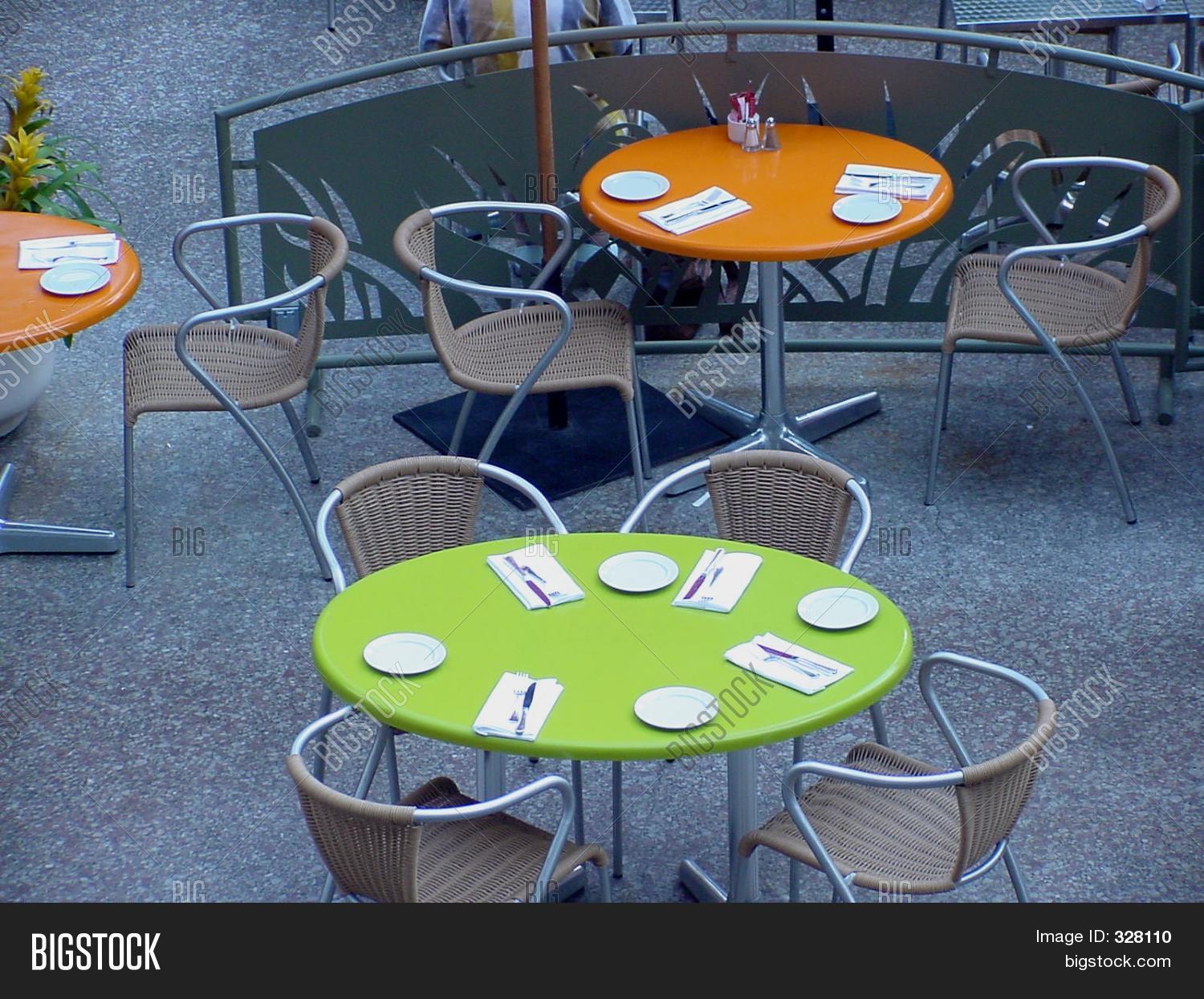 Café Tables Chairs Image & Photo (Free Trial) Bigstock