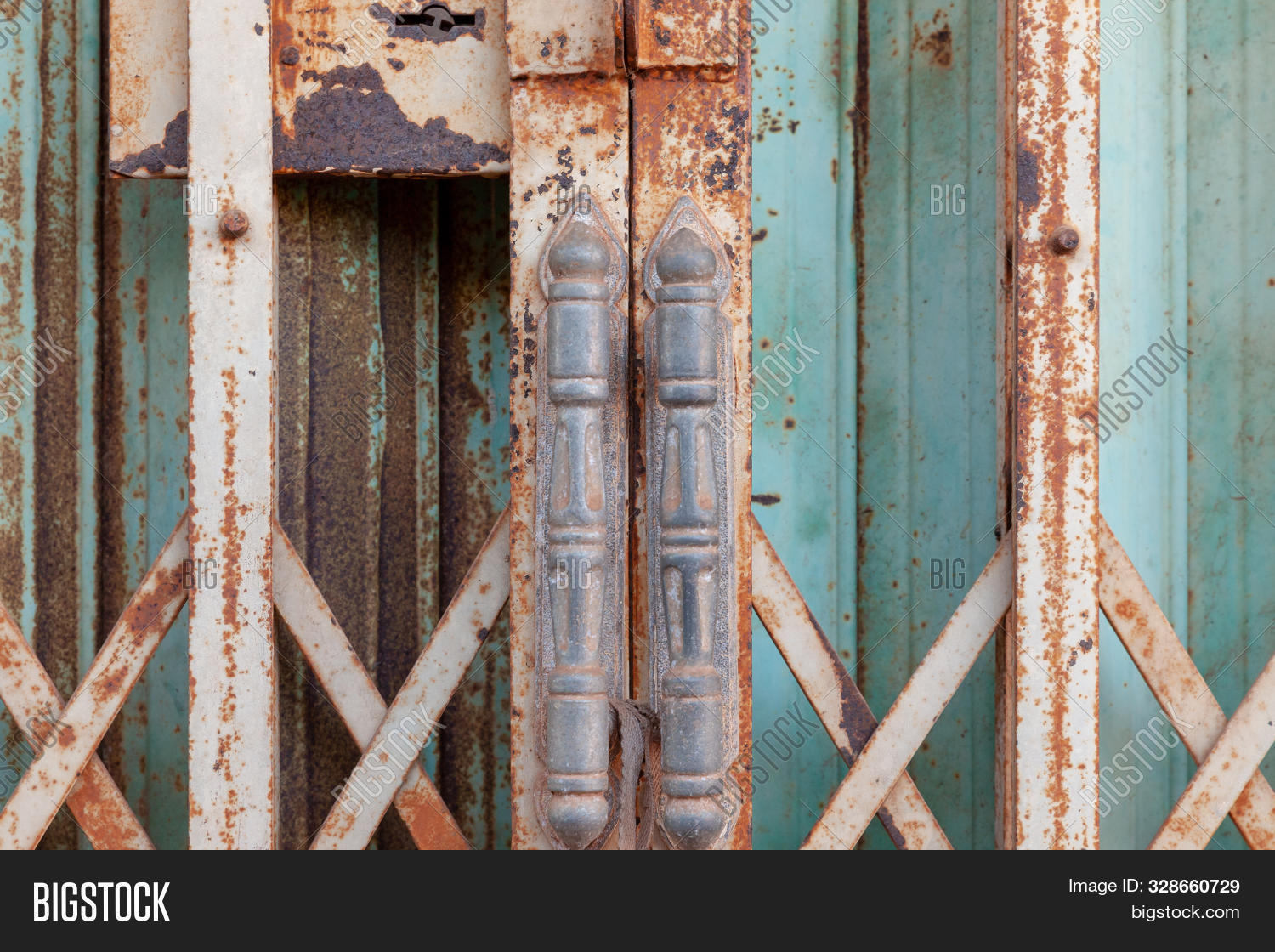 Old Steel Door, Old Image & Photo (Free Trial) Bigstock