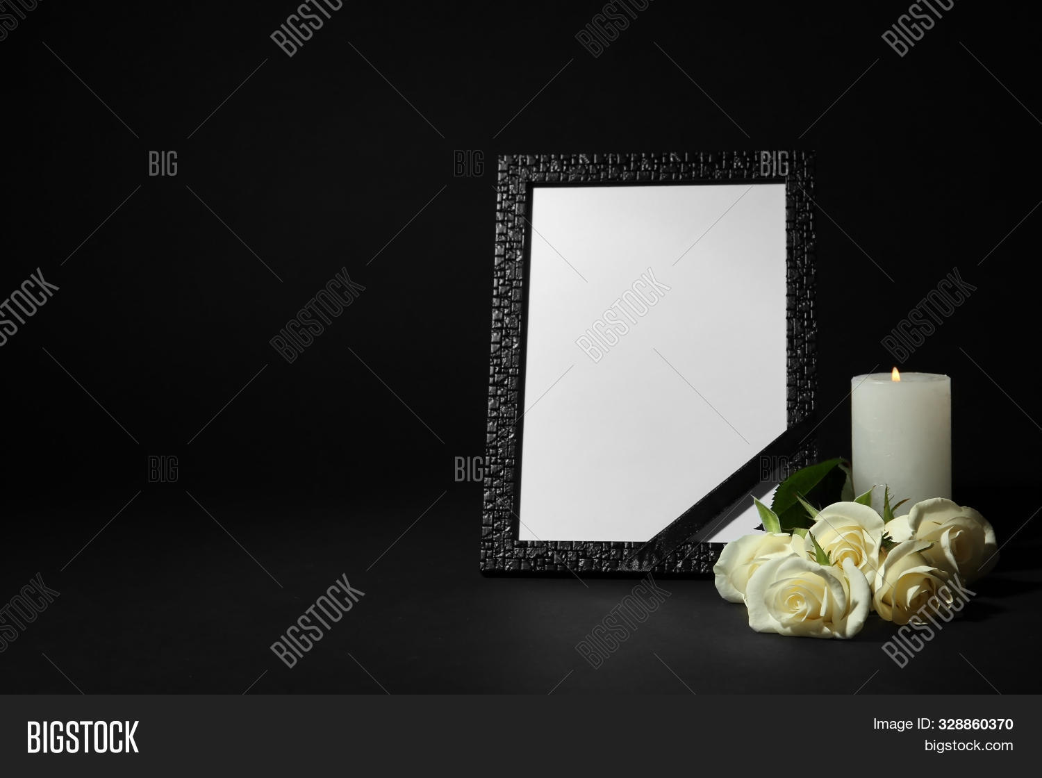 Funeral Photo Frame Image & Photo (Free Trial) Bigstock