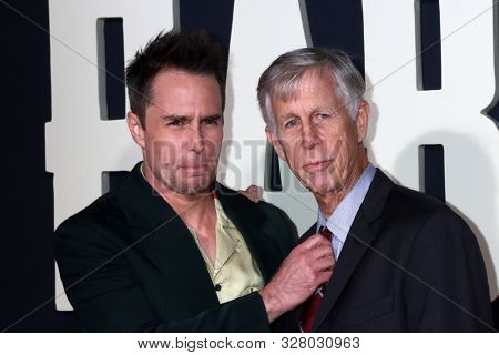 LOS ANGELES - OCT 15:  Sam Rockwell, Pete Rockwell at the 