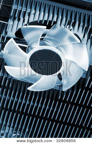  moderne fan med heatsink lukke