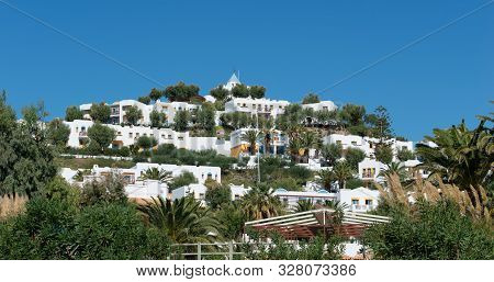 Architecture Details Of Greek Houses On Kos Island Greece