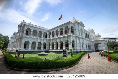 Colombo, Sri Lanka - August 11, 2019: The National Museum Of Colombo Has A Rich Collection Of Asian 