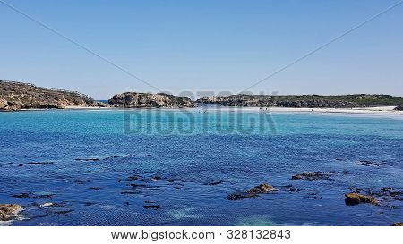Beautiful Blue Waters Of  Stringray Bay In Victoria Australia