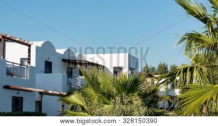 Architecture Details Of Greek Houses On Kos Island Greece