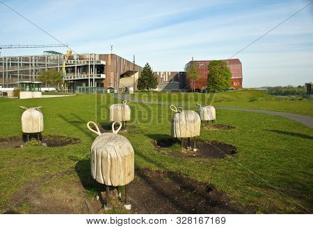 20 April 2019, Warsaw, Poland. Discovery Park, Interactive Audio Installation, Copernicus Science Ce