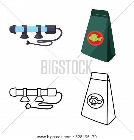 Vector Design Of Natural And Hobby Symbol. Set Of Natural And Interior Stock Vector Illustration.