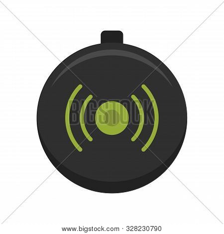 Wireless Modern Charger Icon. Flat Illustration Of Wireless Modern Charger Vector Icon For Web Desig