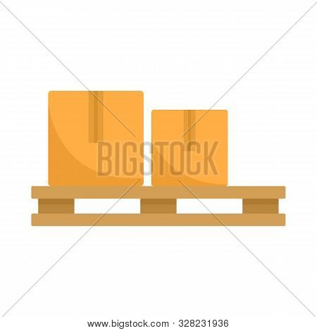 Warehouse Padon Icon. Flat Illustration Of Warehouse Padon Vector Icon For Web Design