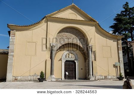 The Church Of Santa Sofia In Benevento, Campania, Italy, Unesco World Heritage.