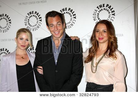 Los Angeles 8. Mai: Christina Applegate, Will Arnett, Maya Rudolph in der 