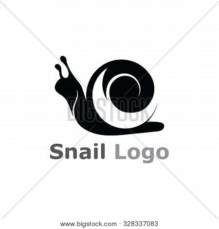 Snail Logo Template Vector Icon Illustration