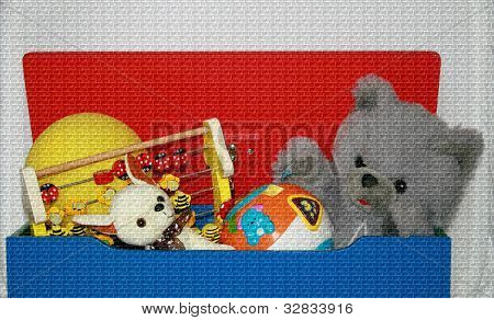 Ящик для игрушек
