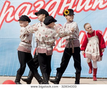 Ensemble af National Dance Rusland