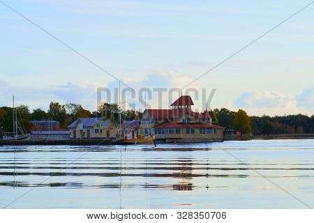 Small And Cozy Port Of The Finnish City Of Tammisaari, Ekenas
