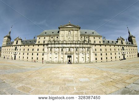 Wide View Of The Escurial In Spain