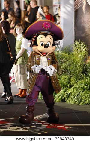 Anaheim 7. Mai: Atmosphäre (Micky Maus) auf der Weltpremiere von 