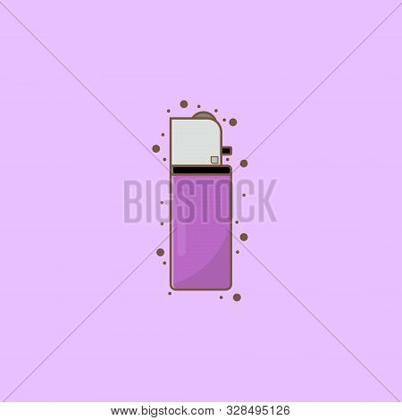 Vector Design Of An Illustration Of A Gas Lighter