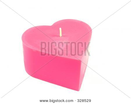 Small Heart Candle