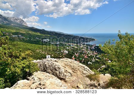 View Of The Simeiz From Koshka Mount In Crimea
