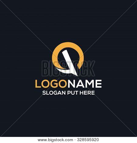 Creative & Modern Pq Or Gp Letter Logo Design Template For  Business/company Purpose Ready To Use