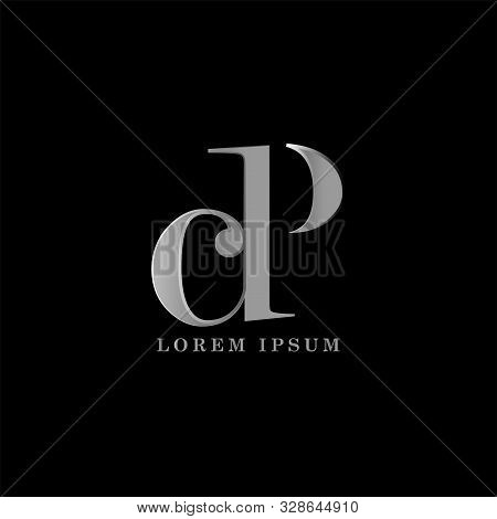Dp, C P Letter Logo Template Vector Illustration Graphic Design