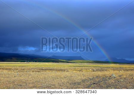 Alpine landscape in Skaftafell National Park Iceland, Europe
