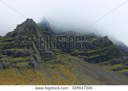 Alpine landscape in Skaftafell National Park Iceland, Europe