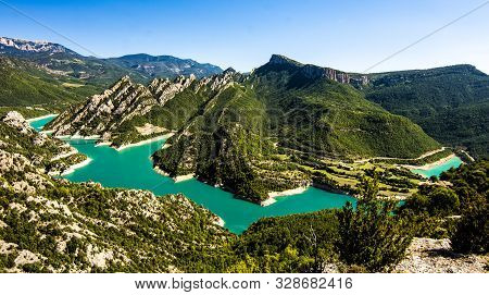 La Losa Del Cavall Is A Swamp Located In Sant Llorenç De Morunys Near Berga In Catalonia