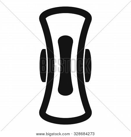 Woman Pad Icon. Simple Illustration Of Woman Pad Vector Icon For Web Design Isolated On White Backgr