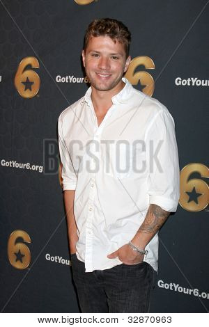 LOS ANGELES - MAY 10:  Ryan Phillippe arrives at the Launch of Got Your 6  at SAG / AFTRA Headquarters on May 10, 2012 in Los Angeles, CA