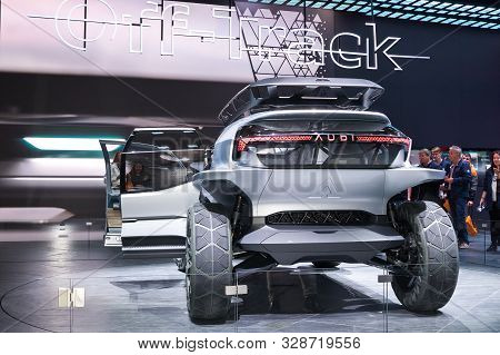 Frankfurt-september 19:  Audi Ai:trail At The Frankfurt International Motor Show On September 19, 20