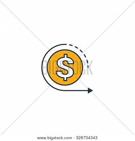 Future Of Money Icon Set. Four Elements In Diferent Styles From Fintech Icons Collection. Creative F