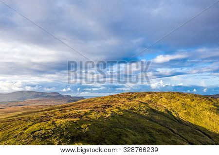 Aerial View From Glengesh Pass By Ardara, Donegal, Ireland