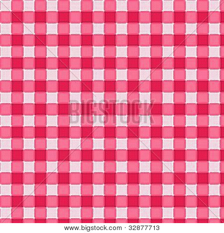 Muster Picknick Tischtuch Vektor