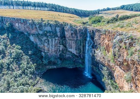 A View Of The Berlin Falls On The Panorama Route Near Graskop