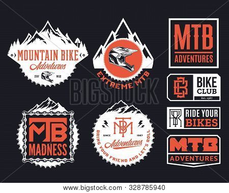 Vector Mountain Bike Logo
