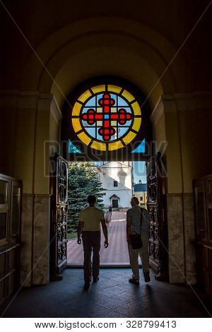 Serpuhov, Russia - August 2017: Vysotsky Monastery (vysotskiy Monastyr). Orthodox Monastery In Serpu