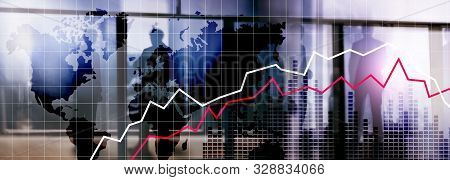 Financial Crysis Recession Economic Concept. Business Background.