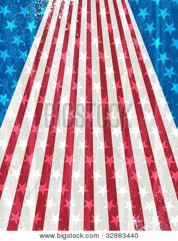 USA tło, ilustracji wektorowych