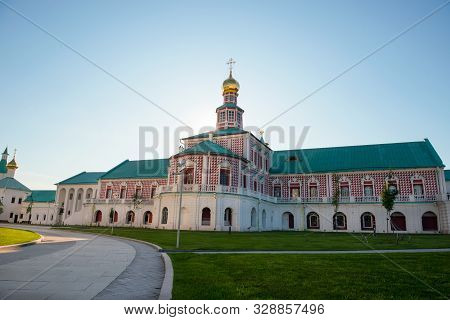 Church Of The Nativity In The Resurrection New Jerusalem Monastery In Istra, Moscow Region
