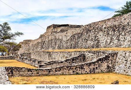Xochicalco Archaeological Site, Unesco World Heritage In Morelos, Mexico